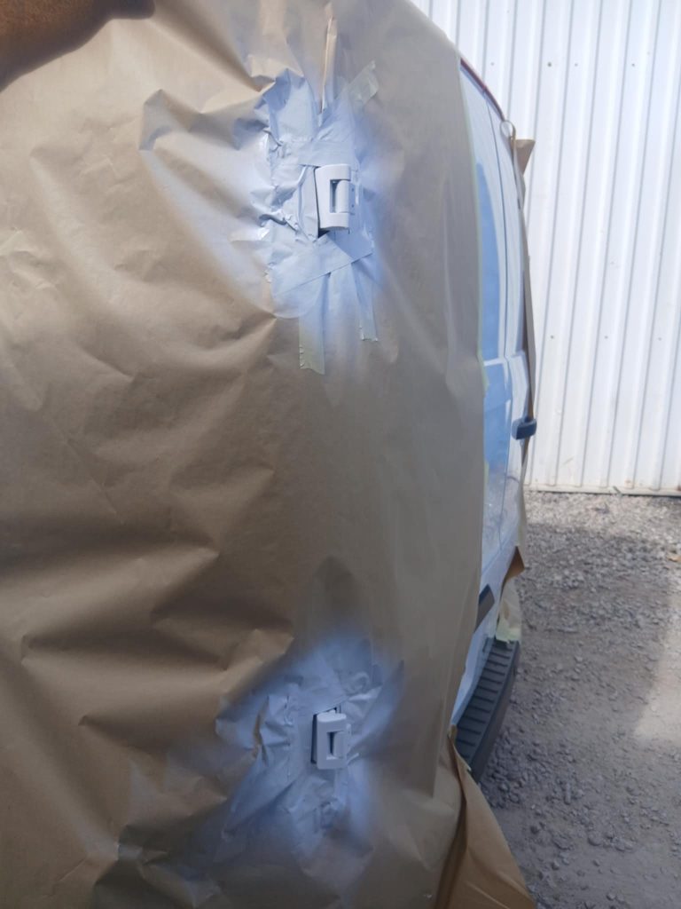 Ford Transit Rust removal and Respray