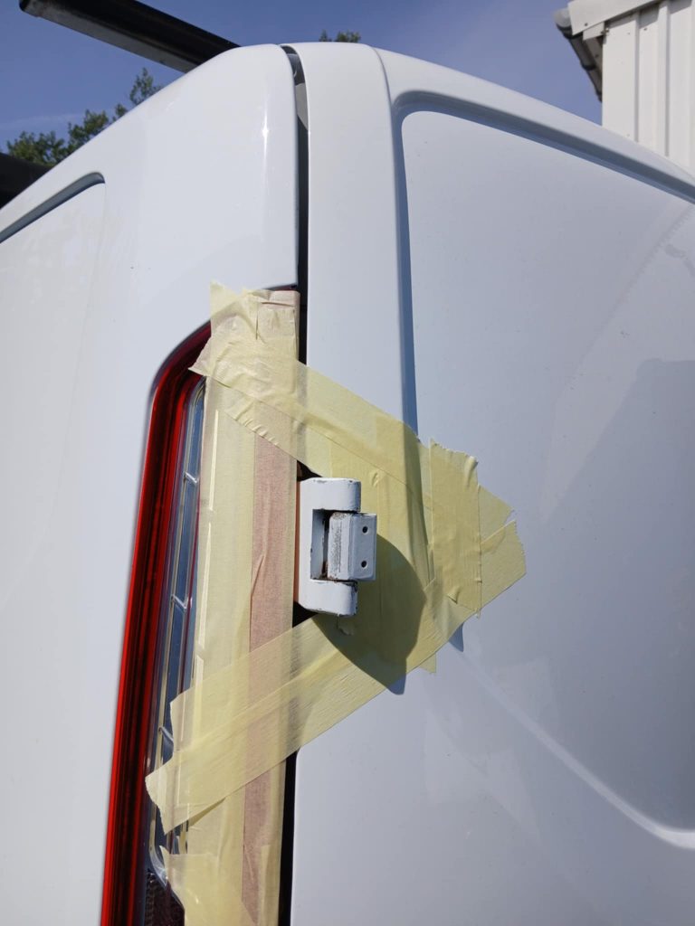 Ford Transit Rust removal and Respray