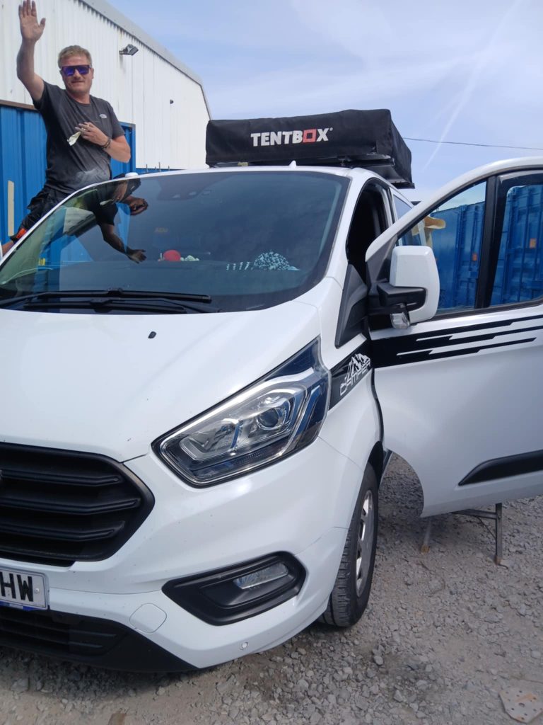 Ford Transit Rust removal and Respray