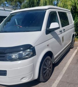 VW Transporter roof rust repair