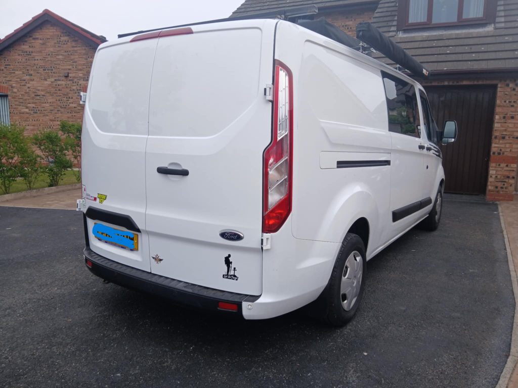 Ford Transit Rust removal and Respray