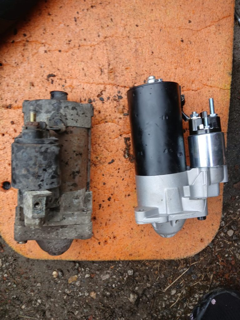 Fiat Ducato motorhome repairs Faulty Starter Motor