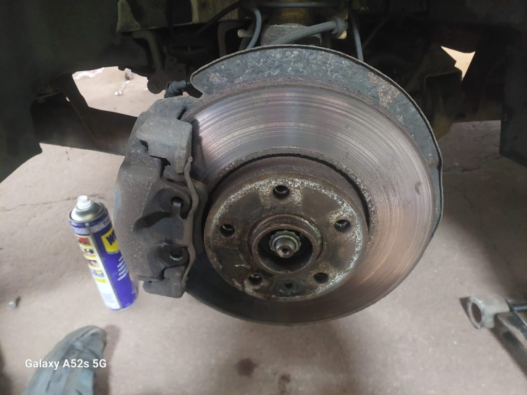 VW T5 brakes