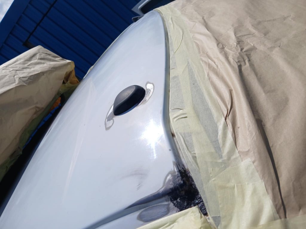Ford Transit Rust removal and Respray