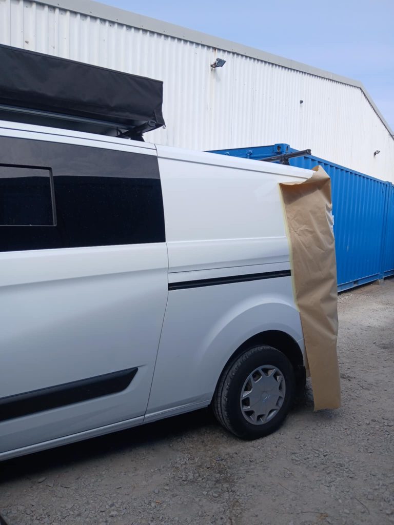 Ford Transit Rust removal and Respray