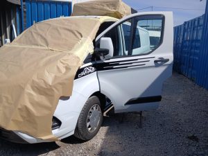 Ford Transit Rust removal and Respray