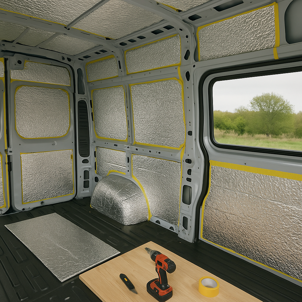 campervan conversion Skipping Proper Insulation