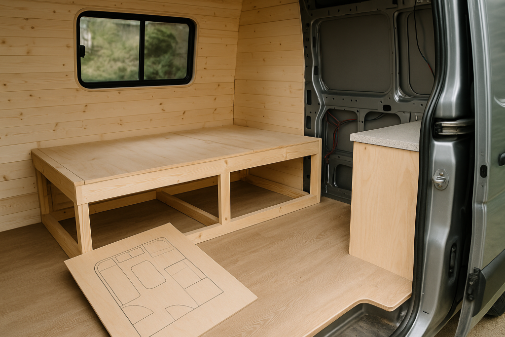 campervan conversion Poor Layout Planning