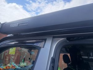 Thule Omnistor awning rail fitting
