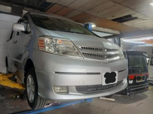 Toyota Alphard Suspension Lift