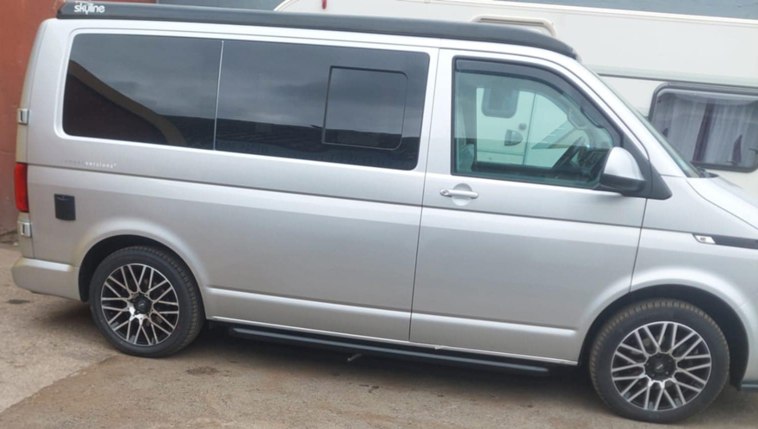 VW T6.1 side bar installation