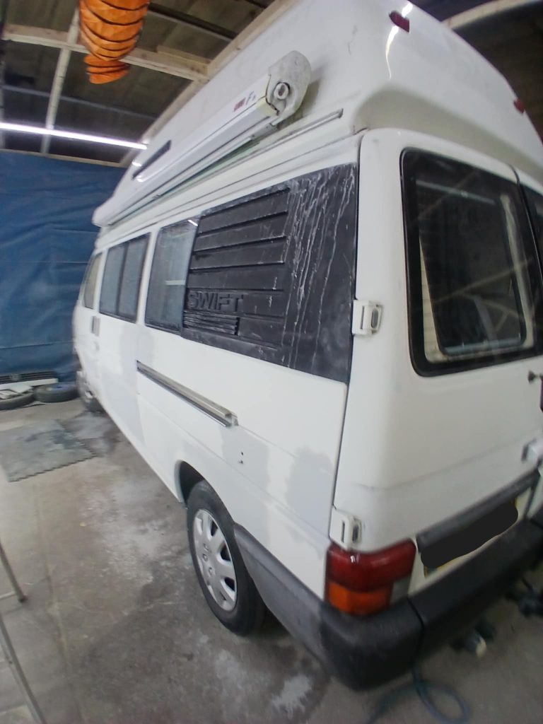 VW T4 underseal coating