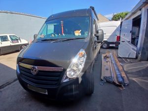 Vauxhall Movano side bars supplied and fitted