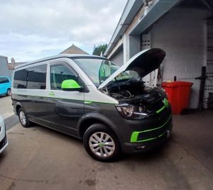 VW T6 Split Charger Installation