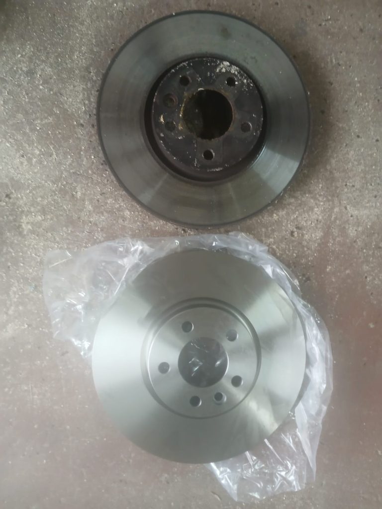delphi brake pads and discs for vw t5 sportline