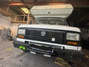 Talbot Express motorhome restoration UK chassis welding rust repair Kinmel Campers