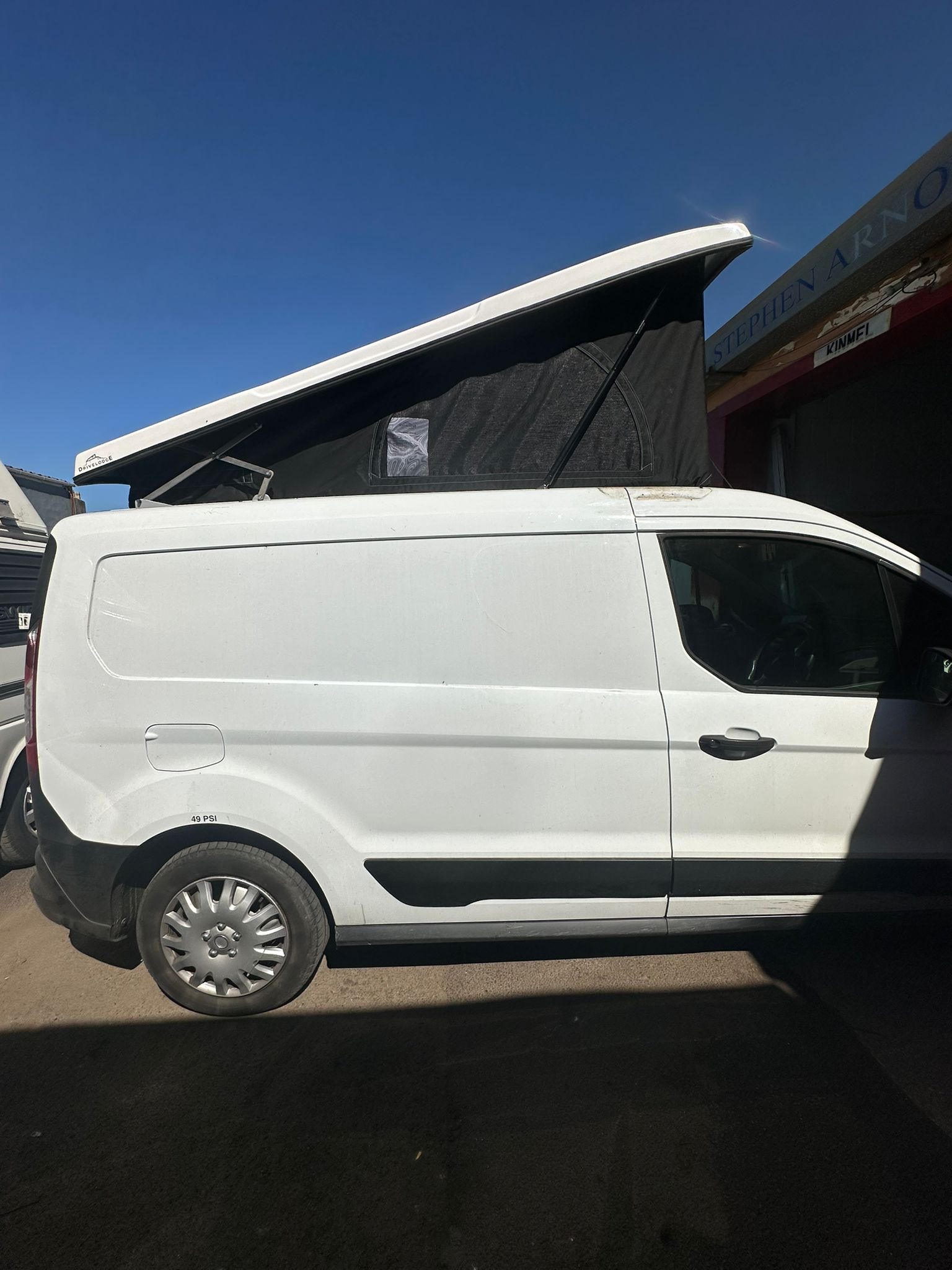 Ford Transit Connect Pop Top Roof Supplied & Fitted by Kinmel Campers